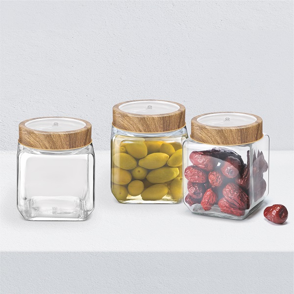 K AND D BROTHERS Glass Cookie Jar - 330 ml Price in India - Buy K AND D  BROTHERS Glass Cookie Jar - 330 ml online at